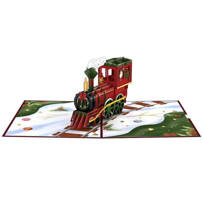 Lovepop/Single Card/Santa Train