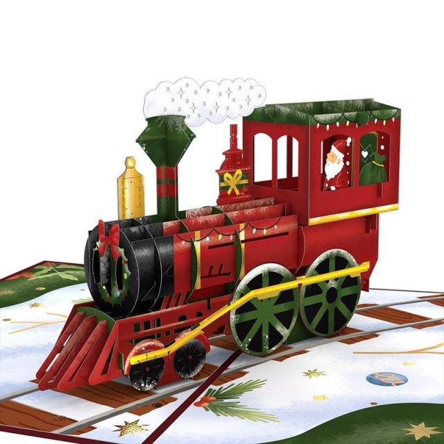 Lovepop/Single Card/Santa Train