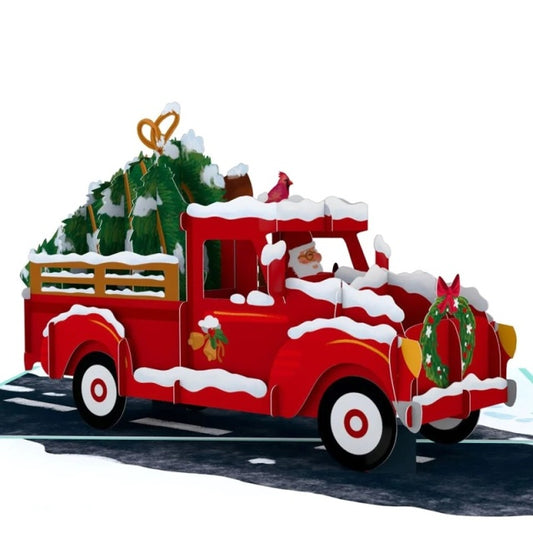 Lovepop/Single Card/Christmas Truck