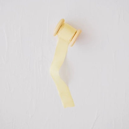 Lademya Silks/オリジナルシルクリボン/Original Silk Ribbon -Canary Yellow