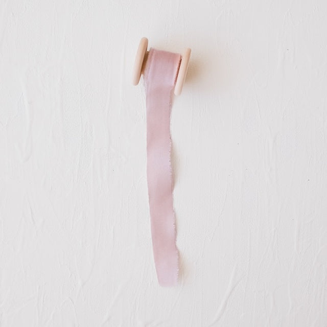 Lademya Silks/オリジナルシルクリボン/Original Silk Ribbon -Sugar Pink