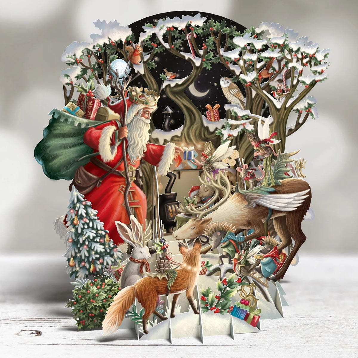 Me&McQ/シングルカード/Santa's Woodland