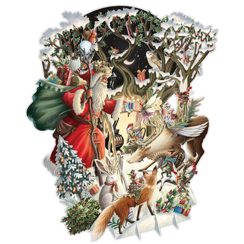 Me&amp;McQ/Single Card/Santa's Woodland