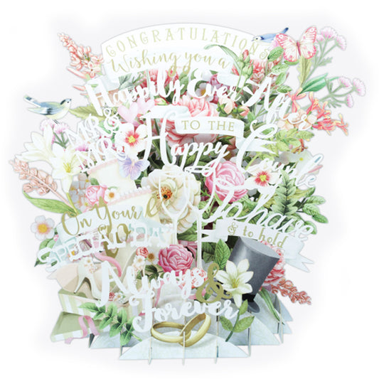 Me&McQ/シングルカード/Wedding Congratulations
