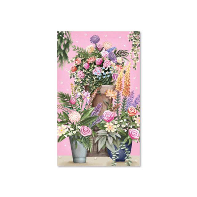 Me&amp;McQ/Single Card/The Pink Flower Car