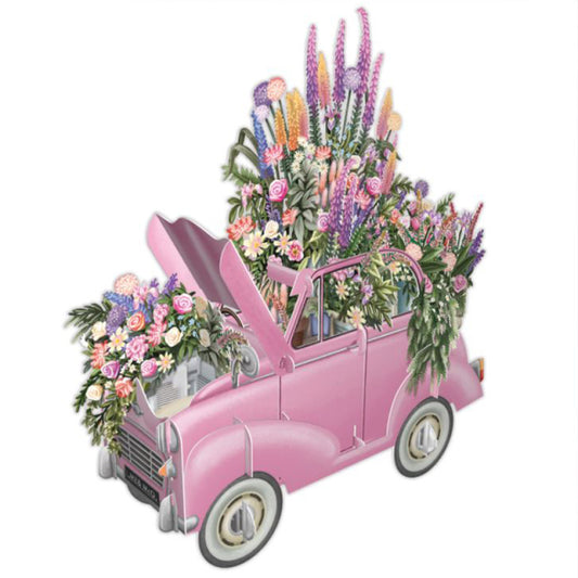 Me&McQ/シングルカード/The Pink Flower Car