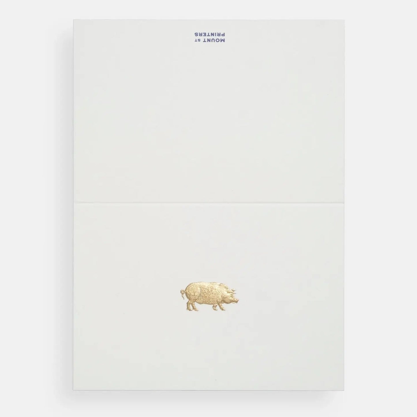 Mount Street Printers/ミニボックスカード/Pig Gift Notecards