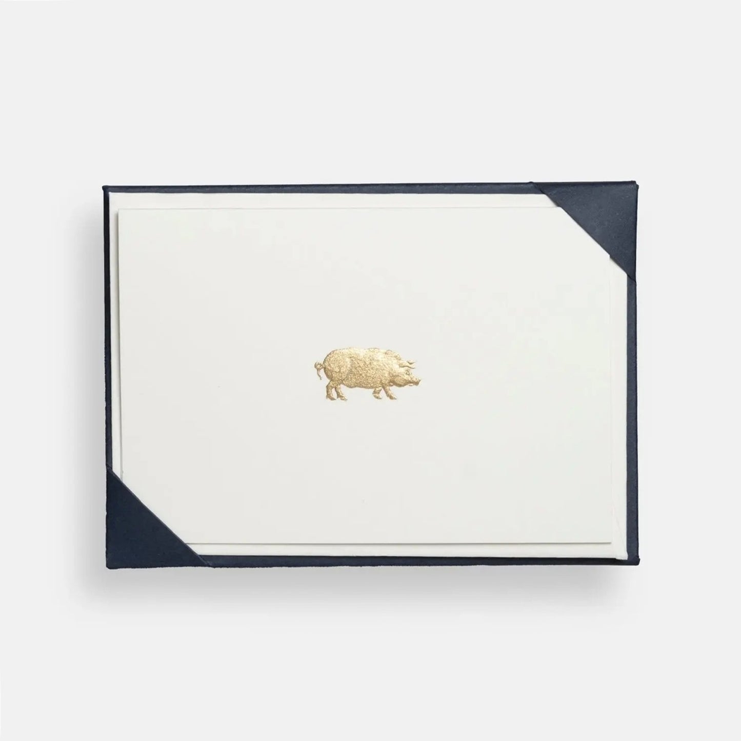 Mount Street Printers/ミニボックスカード/Pig Gift Notecards