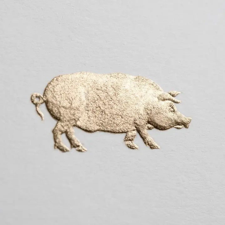 Mount Street Printers/ミニボックスカード/Pig Gift Notecards