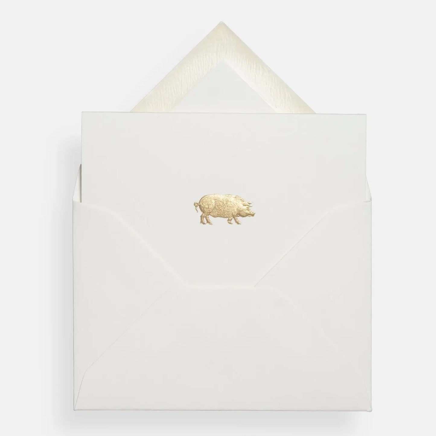 Mount Street Printers/ミニボックスカード/Pig Gift Notecards