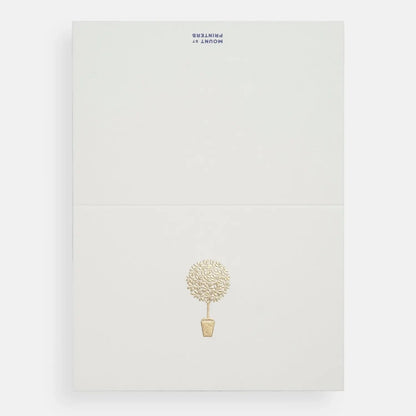 Mount Street Printers/ミニボックスカード/Olive Tree Gift Notecards