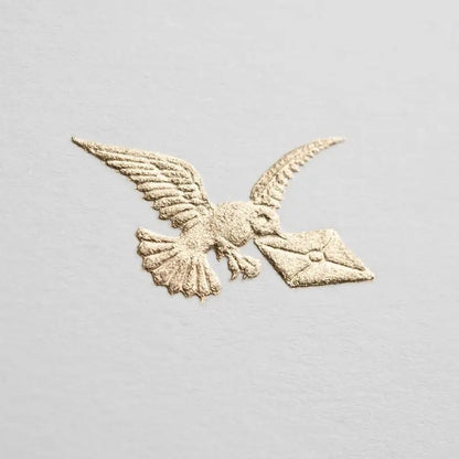 Mount Street Printers/ミニボックスカード/Bird Carrying Letter Gift Notecards