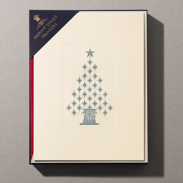 Mount Street Printers/ボックスカード/Emerald Christmas Tree