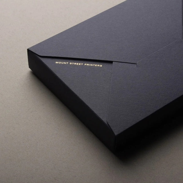 Mount Street Printers/便箋/Kings Writing Sheet Sets -Pale Grey-