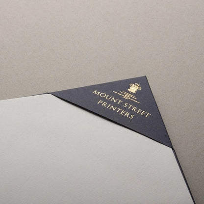 Mount Street Printers/便箋/Kings Writing Sheet Sets -Pale Grey-