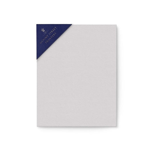 Mount Street Printers/便箋/Kings Writing Sheet Sets -Pale Grey-