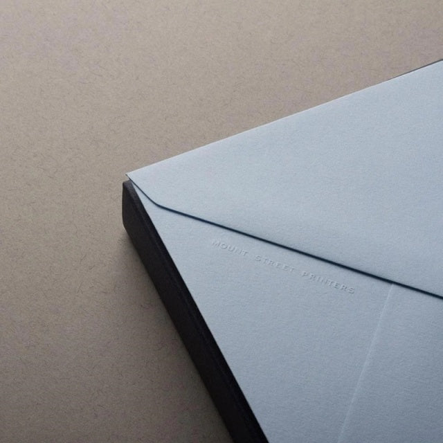 Mount Street Printers/封筒/Kings Envelope Sets -Azure Blue-