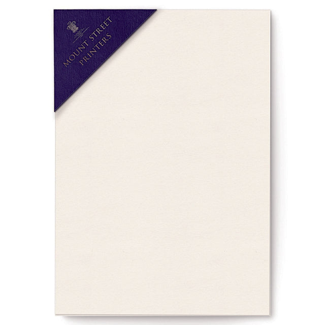 Mount Street Printers/Stationery/A5 Writing Sheets Sets- Oyster