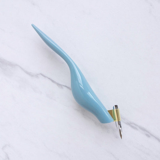 【在庫限り】My Beloved Calligraphy/カリグラフィーホルダー/Free Pen Gloss - Dusty Blue