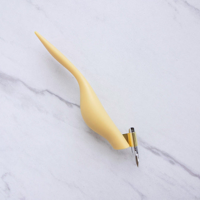 【在庫限り】My Beloved Calligraphy/カリグラフィーホルダー/Free Pen Matte - Mustard