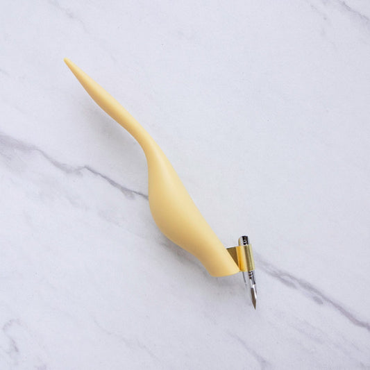 【在庫限り】My Beloved Calligraphy/カリグラフィーホルダー/Free Pen Matte - Mustard