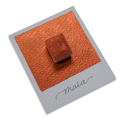 The Creative Kinds/カリグラフィーインク/Single Half Pan Shimmer - Maia
