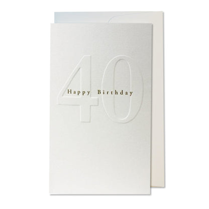 OBLATION/Single Card/40th Birthday