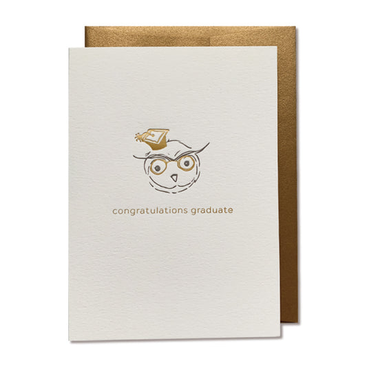 OBLATION/シングルカード/Congratulations Graduate Owl Card