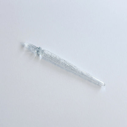 ガラス工房まつぼっくり/ガラスペン/Handmade Glass Pen - Clear