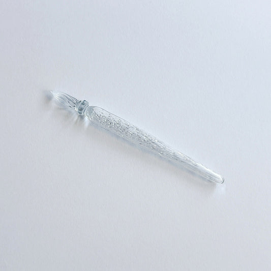 ガラス工房まつぼっくり/ガラスペン/Handmade Glass Pen - Clear