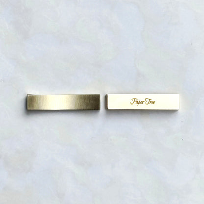 Paper Tree 13th Anniversary Silent Grove Collection/ペンレスト/Brass Pen Rest 三日月 - Crescent Moon