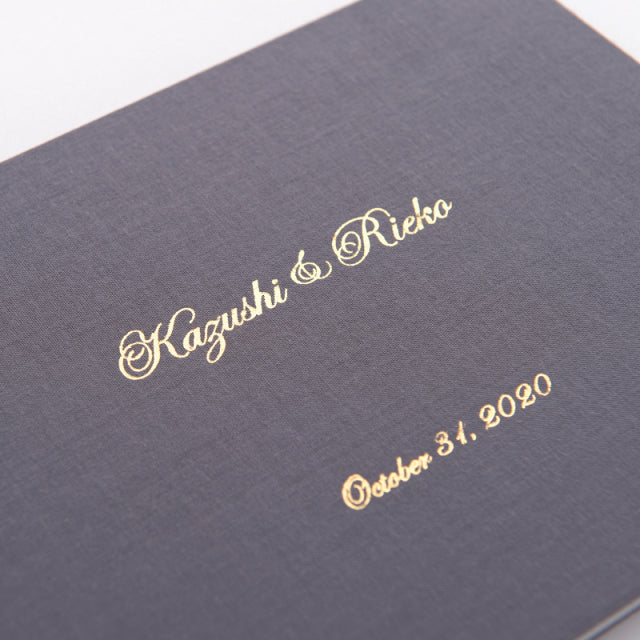 Paper Tree Original/Name book/guest book/Foil stamping option