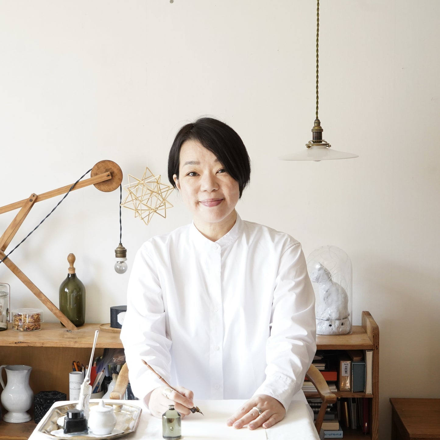 【DAIKANYAMA drawing】雨宮三起子(amelabo) - マイマーク箔押しWORKSHOP 10/10