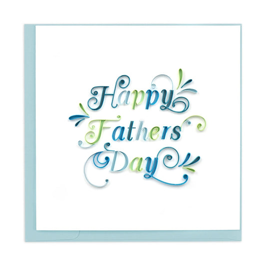 Quilling Card/Greeting Card/Happy Father's Day