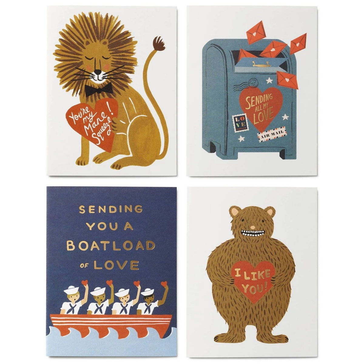 Rifle Paper Co./Boxed Cards/Heartful Letters Postbox