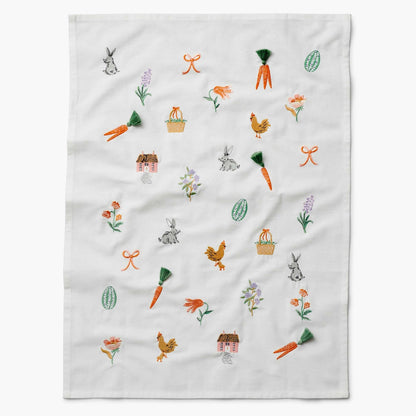 Rifle Paper/キッチンクロス/Tea Towel - Spring Farm