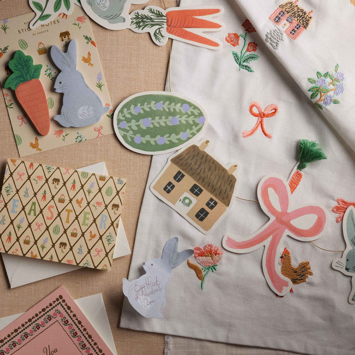 Rifle Paper/キッチンクロス/Tea Towel - Spring Farm