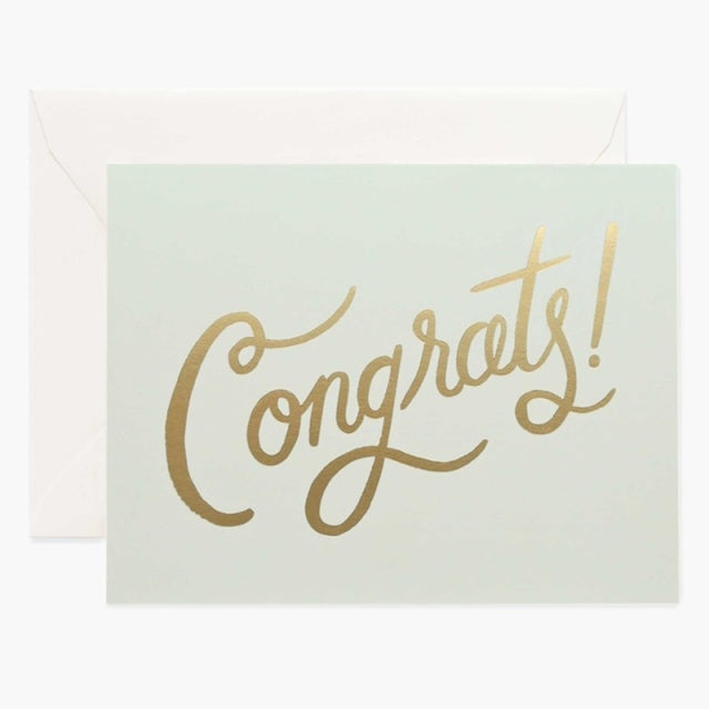 Rifle Paper/シングルカード/Timeless Congrats Card