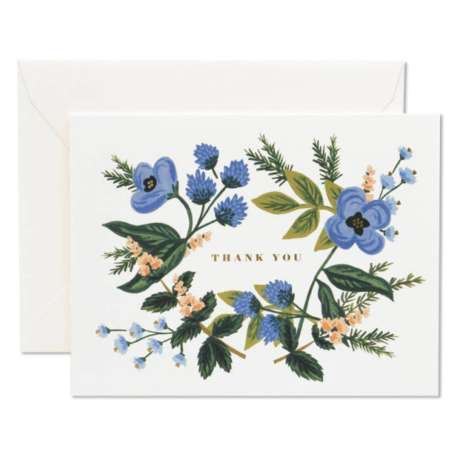 Rifle Paper/Single Card/Thank You Bouquet