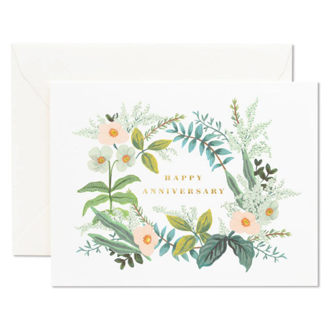 Rifle Paper/Single Card/Anniversary Bouquet