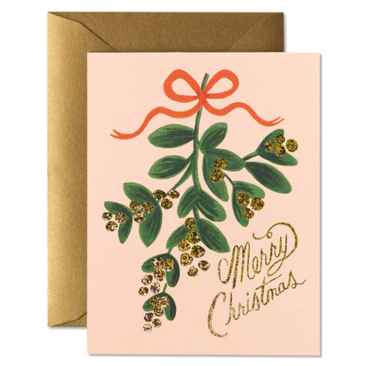 Rifle Paper/Single Card/Mistletoe Christmas