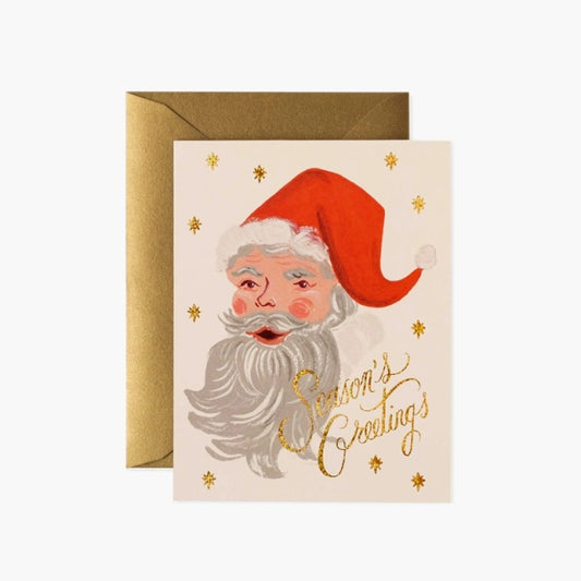 Rifle Paper/Single Card/Greetings From Santa