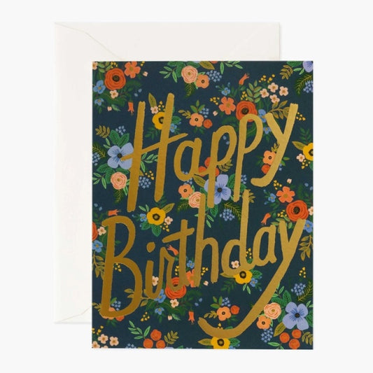 Rifle Paper/Single Card/Garden Birthday