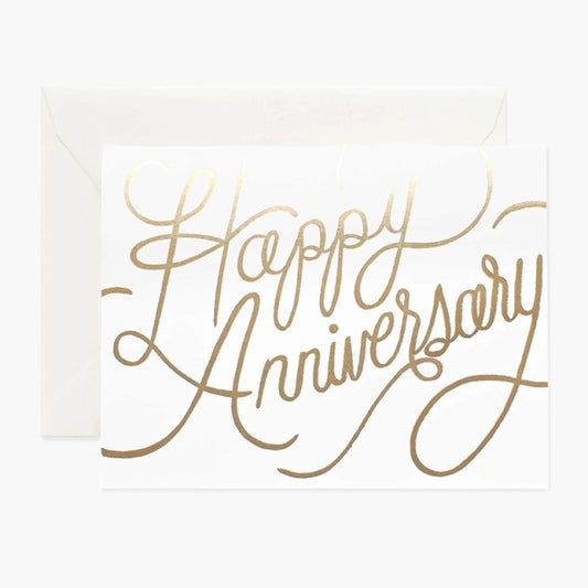 Rifle Paper/Single Card/Happy Anniversary
