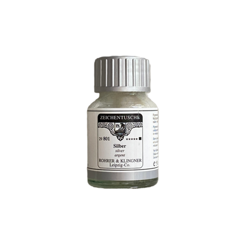 ROHRER &amp; KLINGNER/Calligraphy Ink - Silver