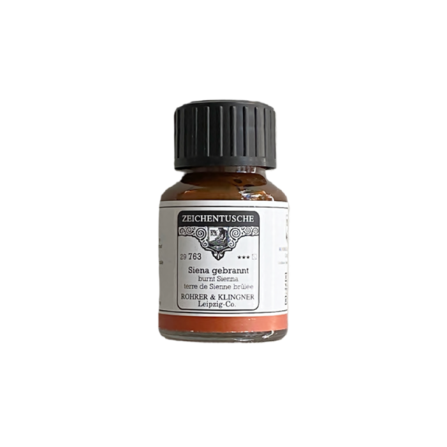 ROHRER & KLINGNER/カリグラフィーインク/Calligraphy Ink - Burnt Sienna