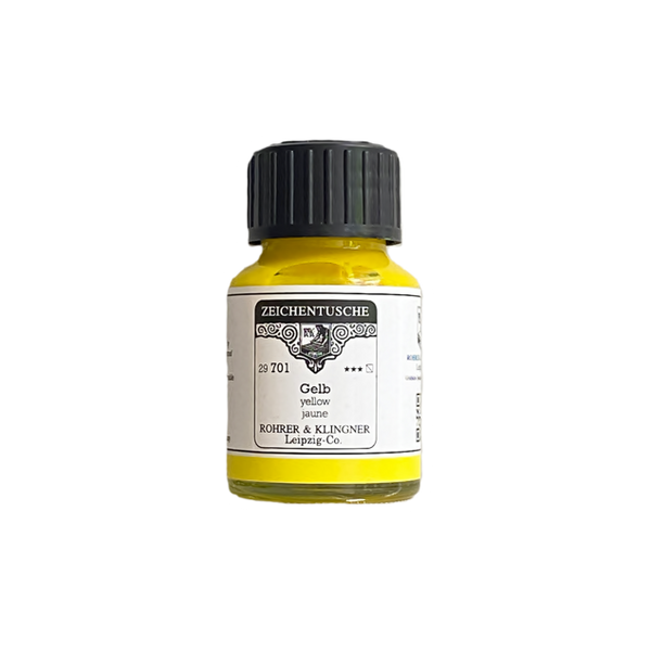 ROHRER & KLINGNER/カリグラフィーインク/Calligraphy Ink - Yellow