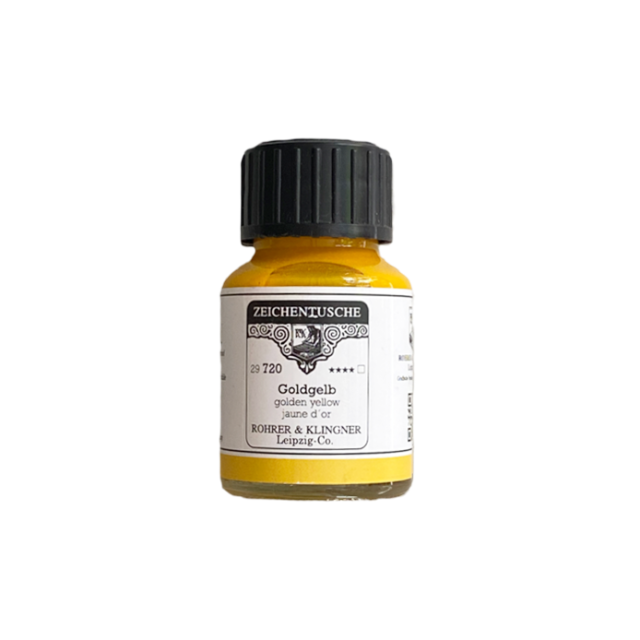 ROHRER &amp; KLINGNER/Calligraphy Ink/Calligraphy Ink - Golden Yellow