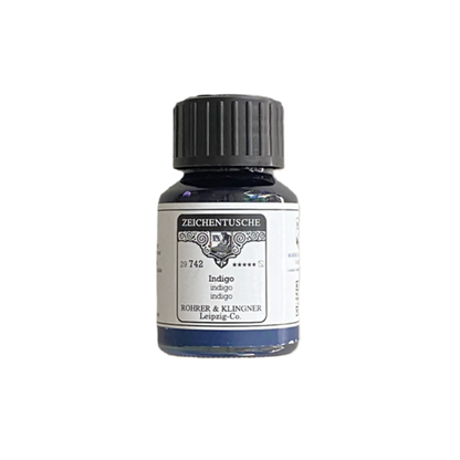 ROHRER & KLINGNER/カリグラフィーインク/Calligraphy Ink - Indigo