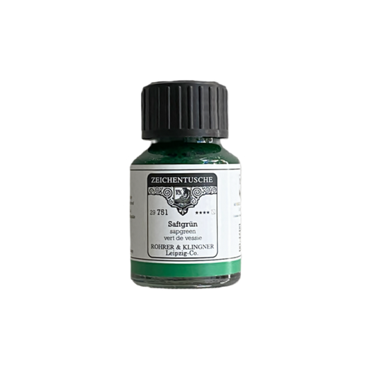 ROHRER & KLINGNER/カリグラフィーインク/Calligraphy Ink - Sap Green